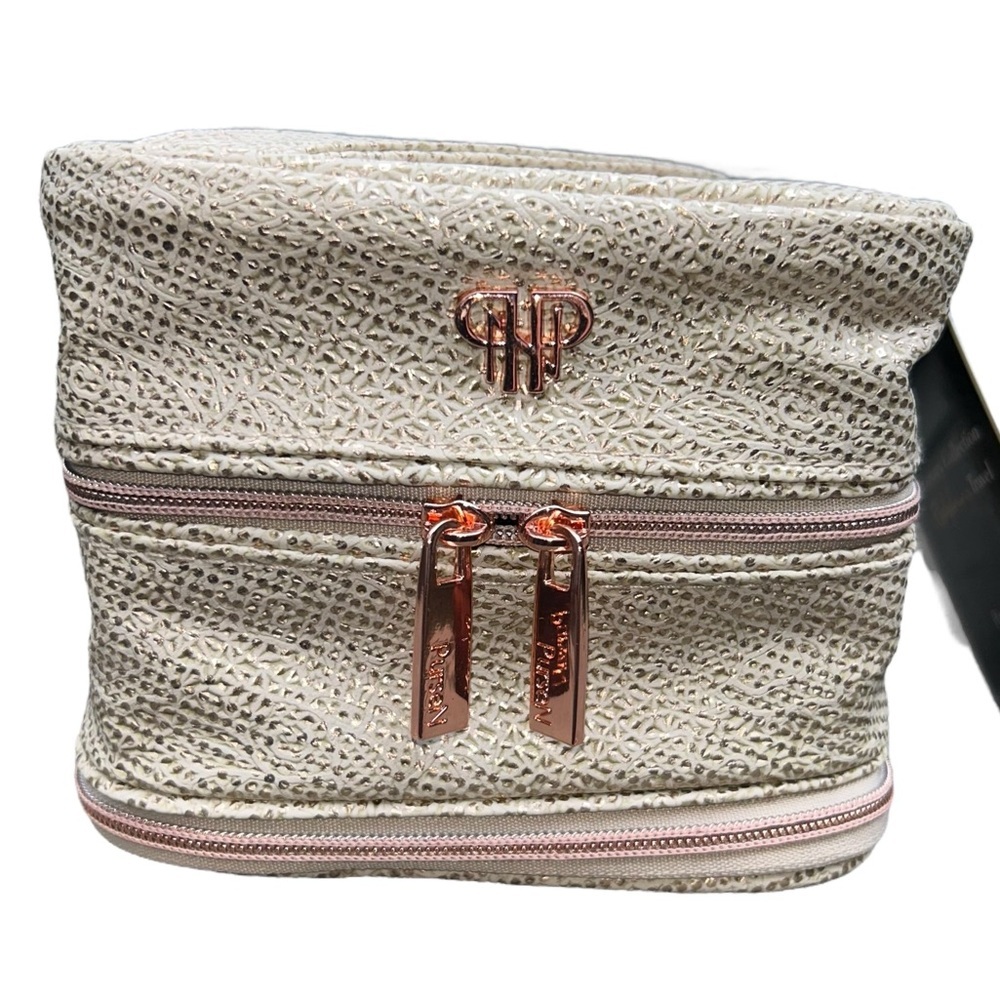 PurseN Tiara Weekender Jewelry Case Travel Organizer Christmas White Elephant - Picture 2 of 7